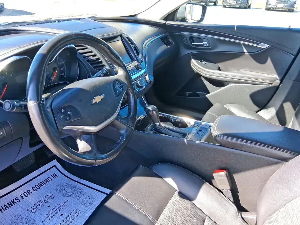 2017 Chevrolet Impala 1LT (1G1105S39HU) with an Ecotec 2.5L I-4 gasoline direct injection engine, 6A transmission, located at 8750 N County Rd 25A, Piqua, OH, 45356, (937) 908-9800, 40.164391, -84.232513 - Need a comfortable, confidence-inspiring sedan for long commutes up I75, daily school drop-offs, or weekend drives to the Miami County Fairgrounds? This 2017 Chevrolet Impala 1LT delivers big-car space, smooth highway manners, and smart tech-an ideal fit for busy families, rideshare drivers, and any - Photo#9