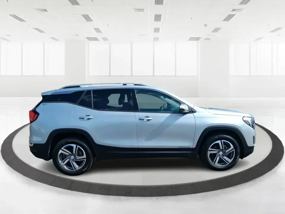 2019 GMC Terrain SLT (3GKALVEV0KL) with an 1.4L L4 DOHC 16V TURBO engine, 6A transmission, located at 1230 East Main St, Xenia, OH, 45385, (937) 908-9800, 39.688026, -83.910172 - Picture your next week: smooth morning commutes down US-35, a quick run to The Greene for errands, then a Saturday escape to John Bryan State Park with the family and gear in tow. This 2019 GMC Terrain SLT is built for that real-life rhythm-comfortable, confident in changing Ohio weather, and sized - Photo#1
