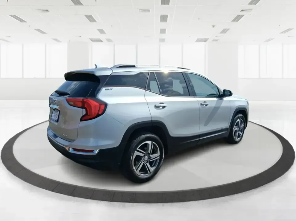 2019 GMC Terrain SLT (3GKALVEV0KL) with an 1.4L L4 DOHC 16V TURBO engine, 6A transmission, located at 1099 N County Rd 25A , Troy, OH, 45373, (937) 908-9800, 40.057079, -84.212883 - Picture your next week: smooth morning commutes down US-35, a quick run to The Greene for errands, then a Saturday escape to John Bryan State Park with the family and gear in tow. This 2019 GMC Terrain SLT is built for that real-life rhythm-comfortable, confident in changing Ohio weather, and sized - Photo#2