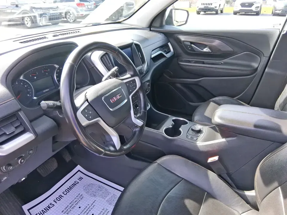2019 GMC Terrain SLT (3GKALVEV0KL) with an 1.4L L4 DOHC 16V TURBO engine, 6A transmission, located at 1099 N County Rd 25A , Troy, OH, 45373, (937) 908-9800, 40.057079, -84.212883 - Picture your next week: smooth morning commutes down US-35, a quick run to The Greene for errands, then a Saturday escape to John Bryan State Park with the family and gear in tow. This 2019 GMC Terrain SLT is built for that real-life rhythm-comfortable, confident in changing Ohio weather, and sized - Photo#8