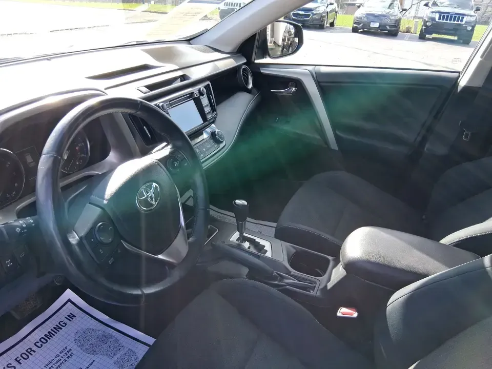 2016 Toyota RAV4 XLE (2T3RFREV9GW) with an 2.5L I-4 DOHC engine, 6A transmission, located at 401 Woodman Dr, Riverside, OH, 45431, (937) 908-9800, 39.760899, -84.123421 - Weekend road trips to Eastwood MetroPark, snowy commutes up I675, and everyday school-and-grocery runs around Riverside all get easier when you're driving an SUV that's ready for real life. This 2016 Toyota RAV4 XLE in eye-catching Barcelona Red Metallic blends Toyota reliability with the versatilit - Photo#9