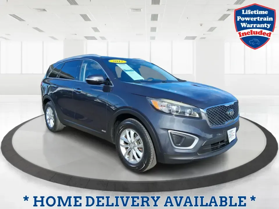 2017 Kia Sorento 2.4L LX (5XYPGDA36HG) with an 2.4L I-4 gasoline direct injection engine, 6A transmission, located at 880 E. National Road, Vandalia, OH, 45377, (937) 908-9800, 39.891918, -84.183594 - Picture your next weekend: groceries loaded, kids (or friends) comfortable in the back, and you're heading out of Troy for a quick getaway-maybe a stroll through downtown near the Miami River, a stop by Hobart Arena for an event, or an easy cruise up I75 toward Dayton. This 2017 Kia Sorento 2.4L LX - Photo#0