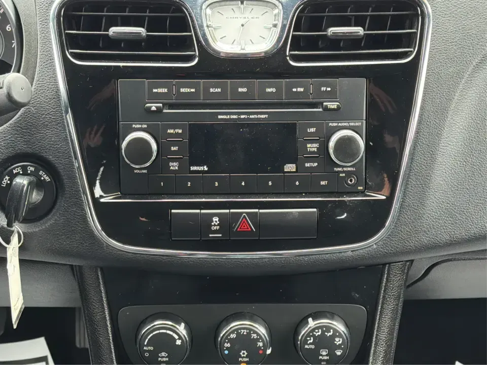 2013 Chrysler 200 Touring (1C3CCBBG4DN) with an 3.6L V6 DOHC 24V FFV engine, 6-Speed Automatic transmission, located at 4508 South Dixie Dr, Moraine, OH, 45439, (937) 908-9800, 39.689976, -84.218452 - 2013 Chrysler 200 Touring - Photo#13