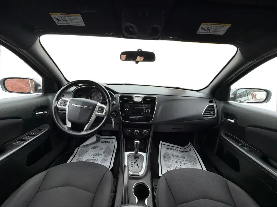 2013 Chrysler 200 Touring (1C3CCBBG4DN) with an 3.6L V6 DOHC 24V FFV engine, 6-Speed Automatic transmission, located at 4508 South Dixie Dr, Moraine, OH, 45439, (937) 908-9800, 39.689976, -84.218452 - 2013 Chrysler 200 Touring - Photo#21