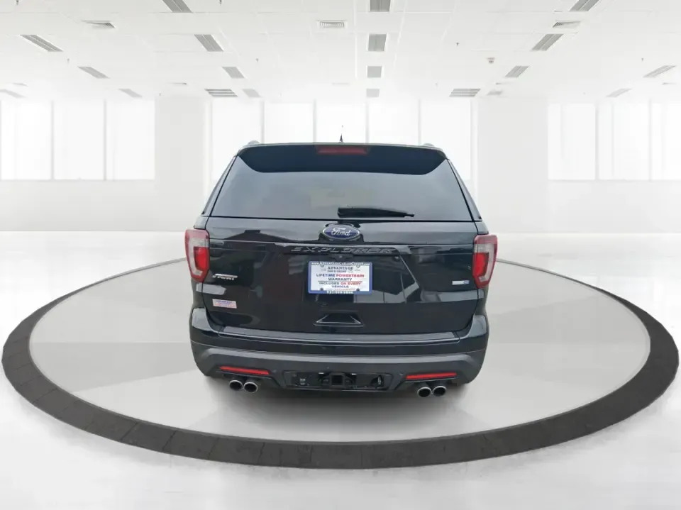 2018 Ford Explorer Sport (1FM5K8GT1JG) with an EcoBoost 3.5L V-6 gasoline direct injection engine, 6A transmission, located at 401 Woodman Dr, Riverside, OH, 45431, (937) 908-9800, 39.760899, -84.123421 - Life moves fast in the Miami Valley-school drop-offs, long commutes, weekend tournaments, and spontaneous road trips down I675 or over to Downtown Dayton-and you need an SUV that can keep up comfortably in every season. This 2018 Ford Explorer Sport in Shadow Black is built for families, commuters, - Photo#3
