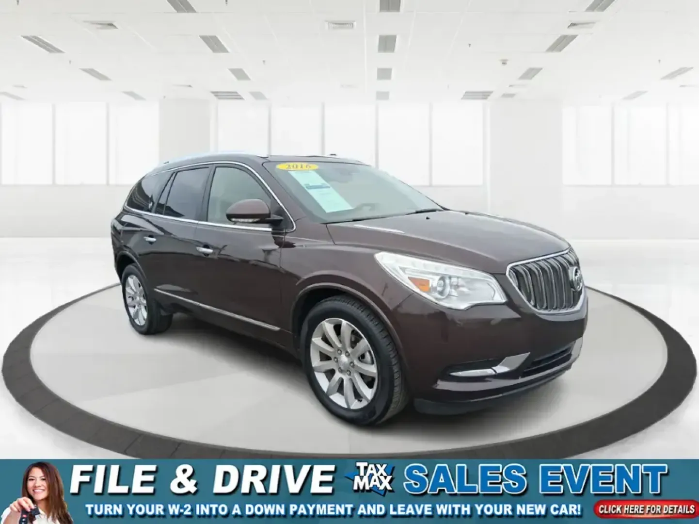 2016 Buick Enclave Premium (5GAKVCKD0GJ) with an 3.6L V-6 gasoline direct injection engine, 6A transmission, located at 8750 N County Rd 25A, Piqua, OH, 45356, (937) 908-9800, 40.164391, -84.232513 - Load up the kids, the cooler, and everyone's weekend plans-this 2016 Buick Enclave Premium is built for real life in West Central Ohio, from school drop-offs and long commutes to road trips up I-75 and family days at the Miami County Fairgrounds. With three rows of seating, confident AWD capability, - Photo#0