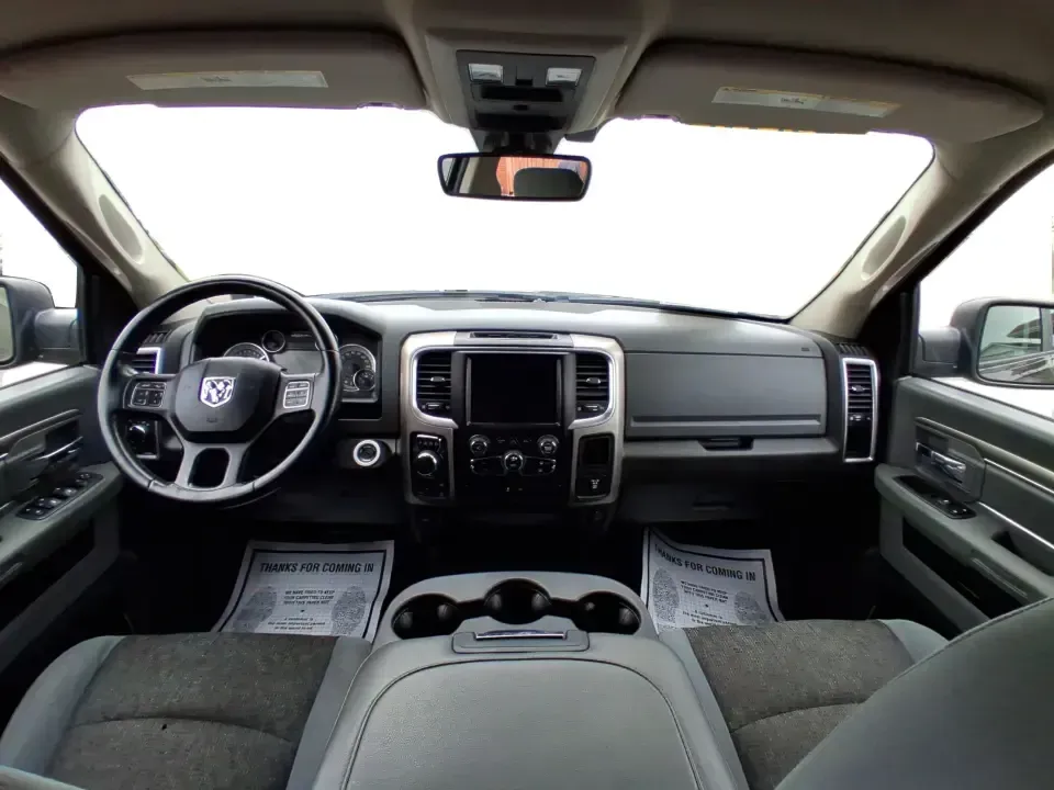 2019 Ram 1500 SLT Crew Cab SWB 4WD (1C6RR7LT2KS) with an 5.7L V8 OHV 16V engine, 8A transmission, located at 1230 East Main St, Xenia, OH, 45385, (937) 908-9800, 39.688026, -83.910172 - Built for Ohio weekends and hard-working weekdays, this 2019 Ram 1500 SLT Crew Cab SWB 4WD is the kind of truck that fits real life-towing a trailer to Caesar Creek, hauling home improvement supplies after a run down US-35, or loading up the family for a day at the Greene County Fairgrounds. Finishe - Photo#20
