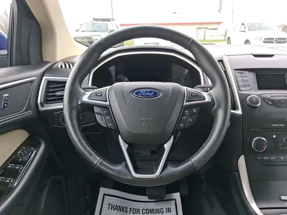 2015 Ford Edge SEL (2FMPK4J88FB) with an 3.5L V6 DOHC 24V engine, 6A transmission, located at 1099 N County Rd 25A , Troy, OH, 45373, (937) 908-9800, 40.057079, -84.212883 - Picture your next Ohio weekend: a quick grocery run through New Carlisle turns into a spontaneous drive out toward the Mad River, a family outing near the Clark County Fairgrounds, or an easy road trip down I70 and I675 with everyone comfortable and your gear packed. This 2015 Ford Edge SEL is built - Photo#16