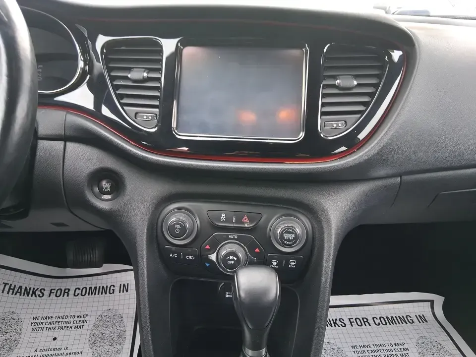 2014 Dodge Dart GT (1C3CDFEB0ED) with an MultiAir 2.4L I-4 variable valve control engine, located at 1099 N County Rd 25A , Troy, OH, 45373, (937) 908-9800, 40.057079, -84.212883 - Need a smart, sporty commuter that feels upscale for daily runs between Moraine and downtown Dayton, yet still has the comfort for weekend getaways to Carillon Historical Park or a Reds day trip? This 2014 Dodge Dart GT in Bright White Clearcoat is the kind of sedan that fits real life-easy to park, - Photo#13