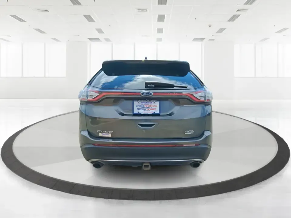 2017 Ford Edge SEL (2FMPK4J94HB) with an 2.0L L4 DOHC 16V engine, 6A transmission, located at 401 Woodman Dr, Riverside, OH, 45431, (937) 908-9800, 39.760899, -84.123421 - Picture your next week going smoother: an SUV that's ready for the school run, the I675 commute, and a spontaneous weekend escape to Carillon Historical Park or a family day at the National Museum of the U.S. Air Force. This 2017 Ford Edge SEL in Magnetic Metallic is built for real life in the Miami - Photo#3