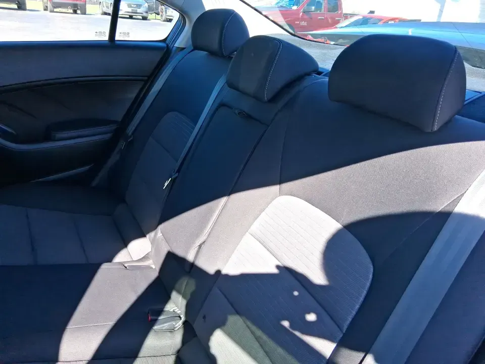 2016 Kia Forte LX (KNAFX4A63G5) with an 1.8L I-4 DOHC engine, 6-Speed Automatic transmission, located at 1951 S Dayton Lakeview Rd., New Carlisle, OH, 45344, (937) 908-9800, 39.890999, -84.050255 - Need a dependable commuter that still feels comfortable for weekend plans around the Miami Valley? This **2016 Kia Forte LX** in **Steel Blue Metallic** is a smart, budget-friendly sedan that fits real life in **Fairborn, Ohio**-whether you're driving to Wright-Patterson AFB, heading to class, or cr - Photo#10