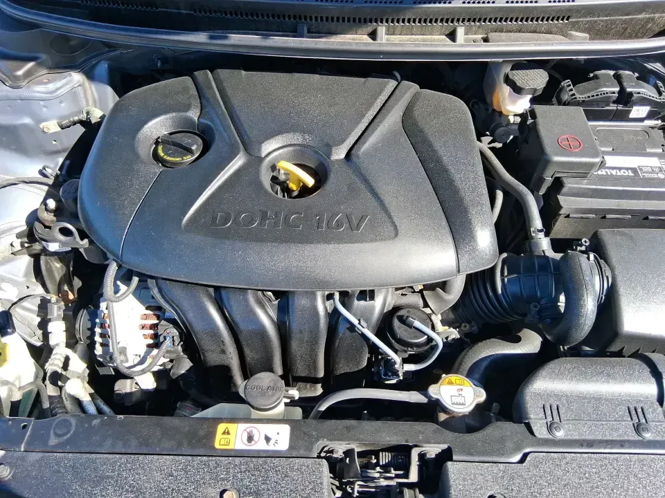 2016 Kia Forte LX (KNAFX4A63G5) with an 1.8L I-4 DOHC engine, 6-Speed Automatic transmission, located at 1951 S Dayton Lakeview Rd., New Carlisle, OH, 45344, (937) 908-9800, 39.890999, -84.050255 - Need a dependable commuter that still feels comfortable for weekend plans around the Miami Valley? This **2016 Kia Forte LX** in **Steel Blue Metallic** is a smart, budget-friendly sedan that fits real life in **Fairborn, Ohio**-whether you're driving to Wright-Patterson AFB, heading to class, or cr - Photo#11