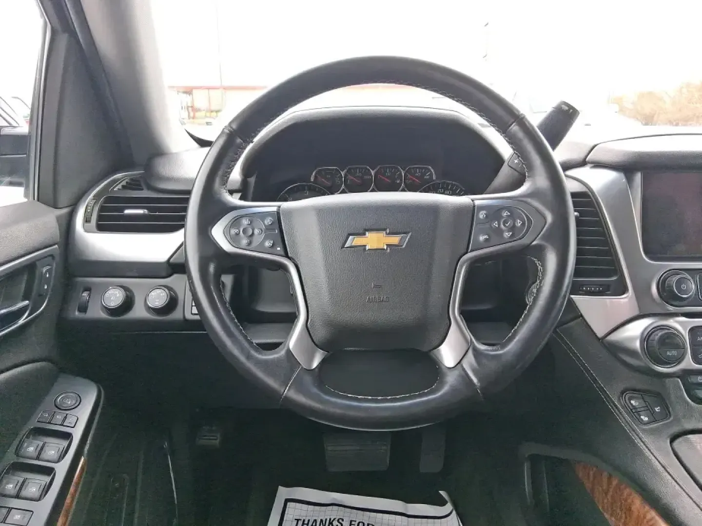 2015 Chevrolet Tahoe LTZ (1GNSKCKC9FR) with an EcoTec3 5.3L V-8 gasoline direct injection engine, 6-Speed Automatic transmission, located at 4508 South Dixie Dr, Moraine, OH, 45439, (937) 908-9800, 39.689976, -84.218452 - Big family weekend at Indian Lake, a road-trip up I-75, or a daily commute with room for coworkers and gear-this 2015 Chevrolet Tahoe LTZ 4WD is built for the kind of life that doesn't fit in a small SUV. Finished in sleek Black and powered by the EcoTec3 5.3L V8 with a smooth 6-speed automatic tran - Photo#16