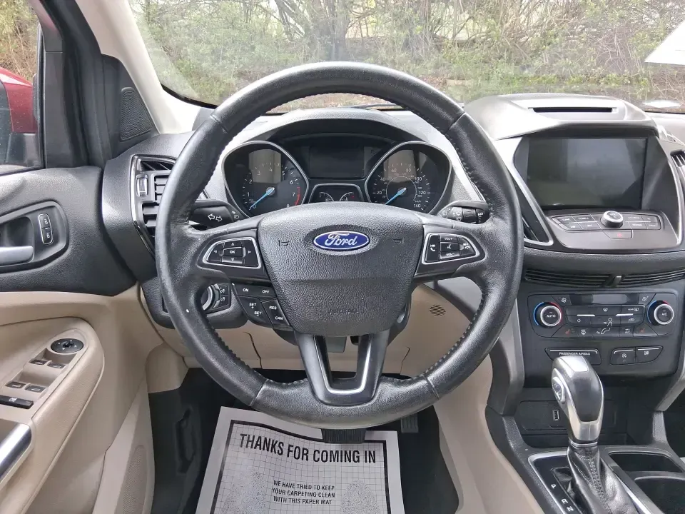 2018 Ford Escape SEL (1FMCU9HD2JU) with an 1.5L L4 DOHC 16V engine, 6A transmission, located at 4508 South Dixie Dr, Moraine, OH, 45439, (937) 908-9800, 39.689976, -84.218452 - Need a do-it-all SUV that can handle the weekday commute on I-675, quick school drop-offs near Wright-Patterson AFB, and spontaneous weekend getaways to Carillon Historical Park or a lap around Eastwood MetroPark? This 2018 Ford Escape SEL in Ruby Red Metallic Tinted Clearcoat is built for real-life - Photo#16