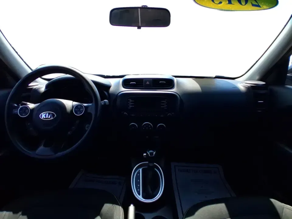 2015 Kia Soul + (KNDJP3A56F7) with an 2L I-4 gasoline direct injection engine, 6-Speed Automatic transmission, located at 1184 Kauffman Ave, Fairborn, OH, 45324, (937) 908-9800, 39.807072, -84.030914 - Looking for a reliable, easy-to-park hatchback that fits real life in Vandalia-daily commutes down I75, quick grocery runs near National Rd, and spontaneous weekend trips to the National Museum of the U.S. Air Force? This 2015 Kia Soul + is built for drivers who want versatility, comfort, and smart - Photo#19