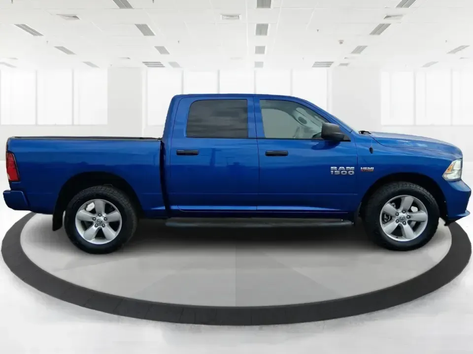 2015 Ram 1500 Express (3C6RR7KT8FG) with an 5.7L V8 OHV 16V engine, 6-Speed Automatic transmission, located at 1099 N County Rd 25A , Troy, OH, 45373, (937) 908-9800, 40.057079, -84.212883 - Need a truck that can handle weekday work, weekend projects, and spur-of-the-moment road trips to Indian Lake without flinching? This 2015 Ram 1500 Express Crew Cab is built for real life in West Central Ohio-comfortable enough for the daily commute, strong enough for towing and hauling, and roomy e - Photo#1