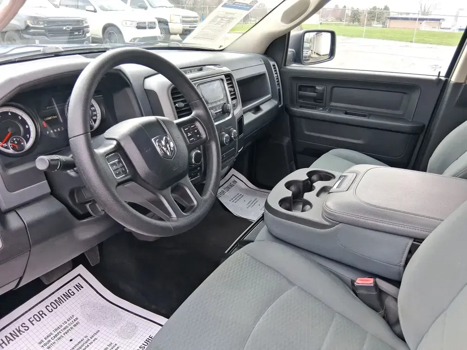 2015 Ram 1500 Express (3C6RR7KT8FG) with an 5.7L V8 OHV 16V engine, 6-Speed Automatic transmission, located at 1099 N County Rd 25A , Troy, OH, 45373, (937) 908-9800, 40.057079, -84.212883 - Need a truck that can handle weekday work, weekend projects, and spur-of-the-moment road trips to Indian Lake without flinching? This 2015 Ram 1500 Express Crew Cab is built for real life in West Central Ohio-comfortable enough for the daily commute, strong enough for towing and hauling, and roomy e - Photo#9