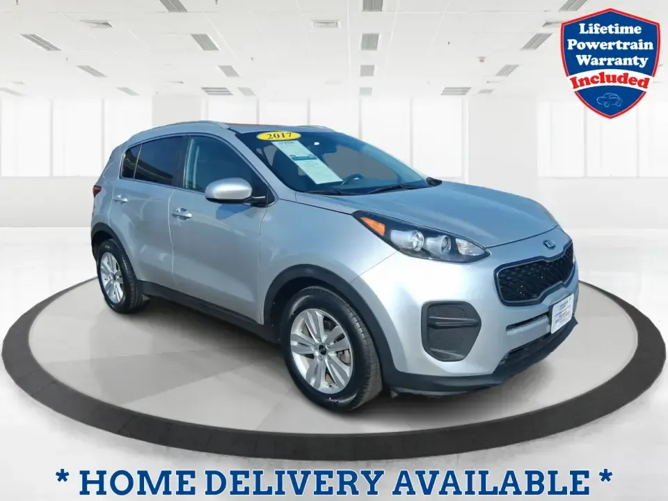 2017 Kia Sportage LX FWD (KNDPM3AC7H7) with an 2.4L V6 DOHC 24V engine, 6A transmission, located at 4508 South Dixie Dr, Moraine, OH, 45439, (937) 908-9800, 39.689976, -84.218452 - Need one vehicle that fits real life in Moraine-school drop-offs, the daily commute up and down South Dixie Dr, and spontaneous weekend runs to Carillon Historical Park or Riverscape MetroPark? This **2017 Kia Sportage LX FWD** is a practical crossover built for busy schedules and budget-conscious b- Photo#0