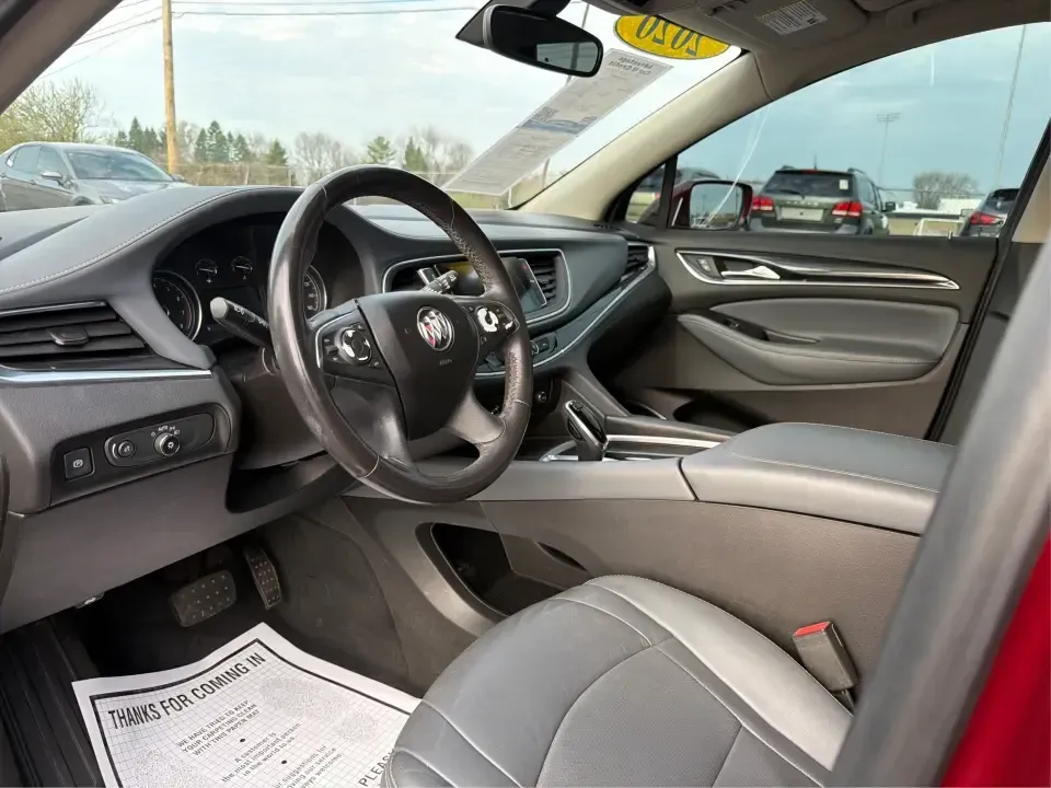 2020 Buick Enclave Essence (5GAERBKWXLJ) with an 3.6L V-6 gasoline direct injection engine, 9A transmission, located at 1951 S Dayton Lakeview Rd., New Carlisle, OH, 45344, (937) 908-9800, 39.890999, -84.050255 - Pack up the kids, load the cooler, and head out for a weekend at Buck Creek State Park or an easy day trip into Dayton-this 2020 Buick Enclave Essence is built for real-life comfort, space, and confidence on the road. Finished in standout Red Quartz Tintcoat, this refined SUV is a smart match for gr - Photo#9