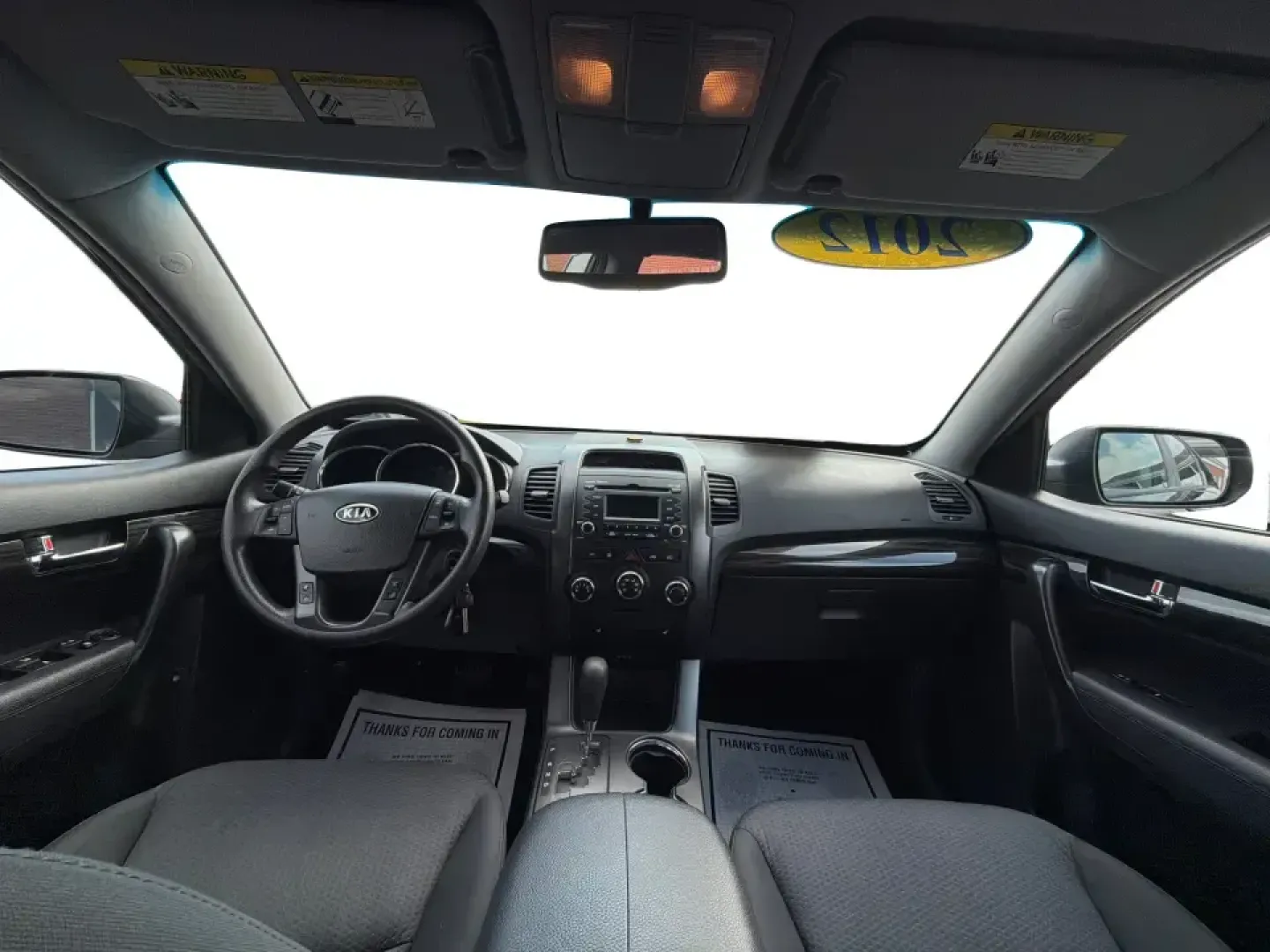 2012 Kia Sorento LX (5XYKT3A68CG) with an 2.4L I-4 gasoline direct injection engine, 6-Speed Automatic transmission, located at 1230 East Main St, Xenia, OH, 45385, (937) 908-9800, 39.688026, -83.910172 - Weekend getaways to John Bryan State Park, daily school drop-offs around Xenia, or an easy commute toward Beavercreek and Dayton-this Ebony Black 2012 Kia Sorento LX is the kind of SUV that fits real life. With practical space, confident road manners, and comfort features you'll appreciate on longer - Photo#19