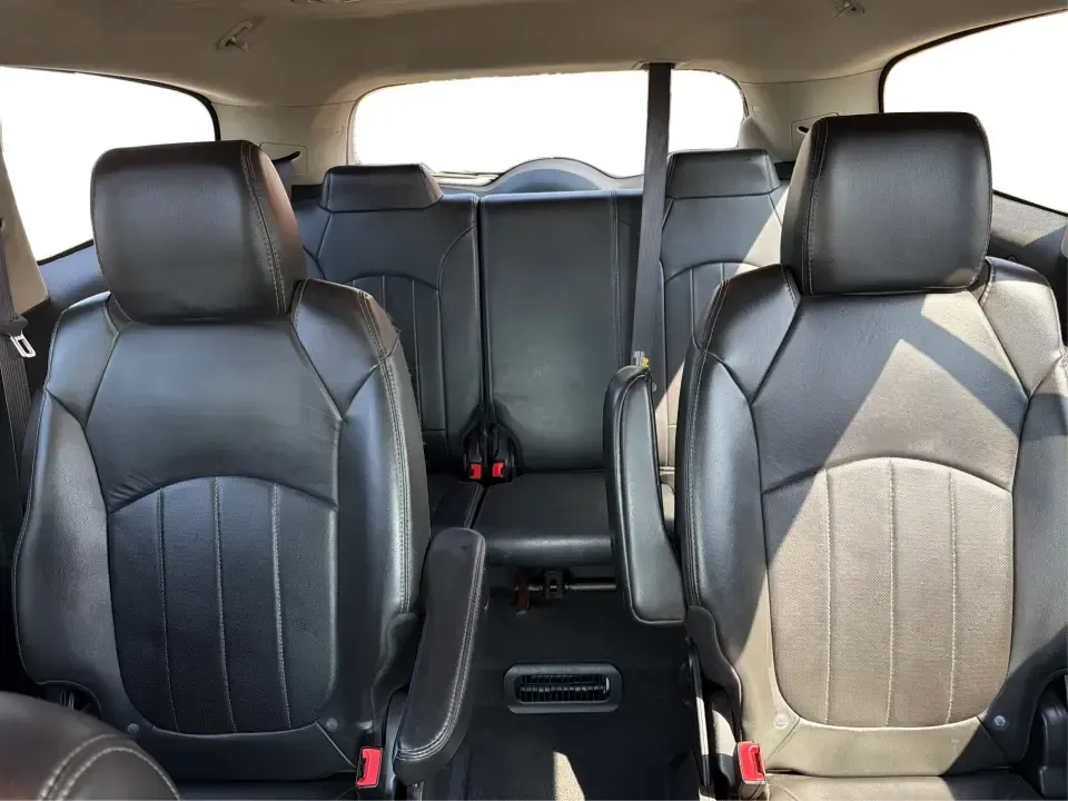 2015 Buick Enclave Leather (5GAKRBKDXFJ) with an 3.6L V-6 gasoline direct injection engine, 6-Speed Automatic Overdrive transmission, located at 1099 N County Rd 25A , Troy, OH, 45373, (937) 908-9800, 40.057079, -84.212883 - Pack up the kids, cue the road-trip playlist, and point your weekend plans toward somewhere fun-this 2015 Buick Enclave Leather in White Opal is built for real life in Troy, Ohio. Whether you're doing the school run, commuting up I75, or heading to the Dayton area for a family day out, the Enclave d - Photo#13