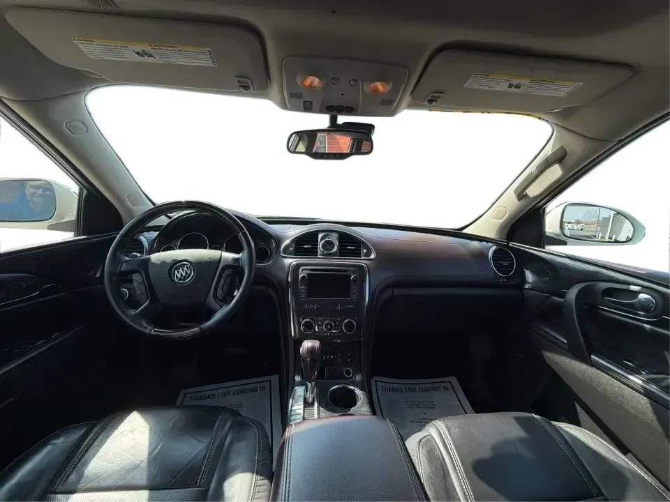 2015 Buick Enclave Leather (5GAKRBKDXFJ) with an 3.6L V-6 gasoline direct injection engine, 6-Speed Automatic Overdrive transmission, located at 1099 N County Rd 25A , Troy, OH, 45373, (937) 908-9800, 40.057079, -84.212883 - Pack up the kids, cue the road-trip playlist, and point your weekend plans toward somewhere fun-this 2015 Buick Enclave Leather in White Opal is built for real life in Troy, Ohio. Whether you're doing the school run, commuting up I75, or heading to the Dayton area for a family day out, the Enclave d - Photo#21