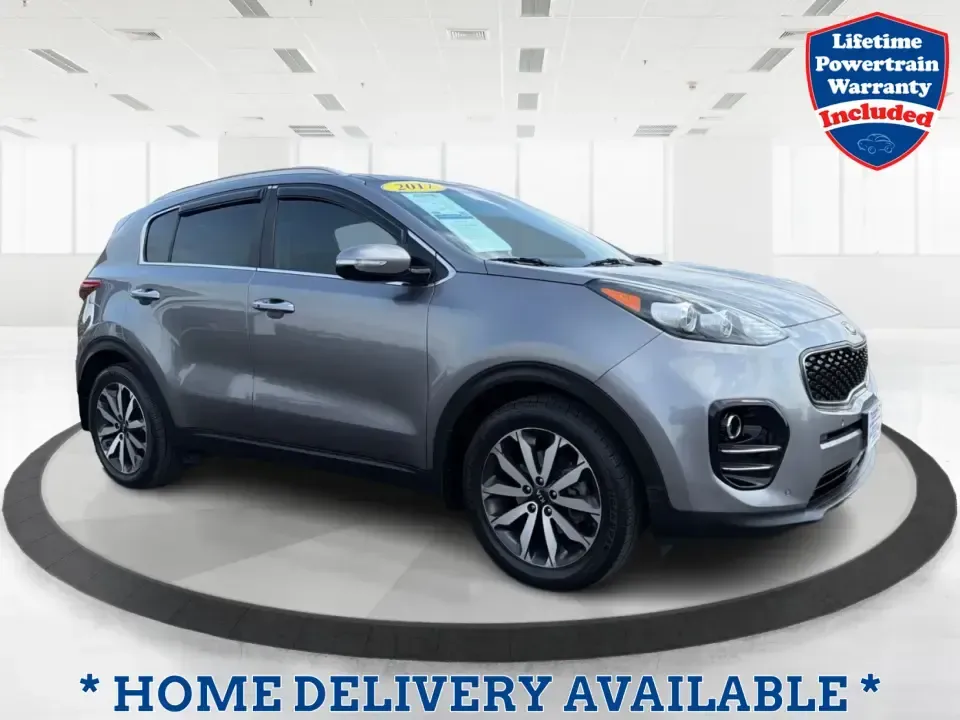 2017 Kia Sportage EX (KNDPN3AC6H7) with an Theta II 2.4L I-4 gasoline direct injection engine, 6A transmission, located at 1951 S Dayton Lakeview Rd., New Carlisle, OH, 45344, (937) 908-9800, 39.890999, -84.050255 - Picture your next weekend: loading up groceries for the week, cruising I70 toward Dayton for dinner plans, or packing the cargo area for a road trip to Huber Heights, Springfield, or a quick getaway near the Great Miami River. This 2017 Kia Sportage EX in Mineral Silver is the kind of practical, com - Photo#0