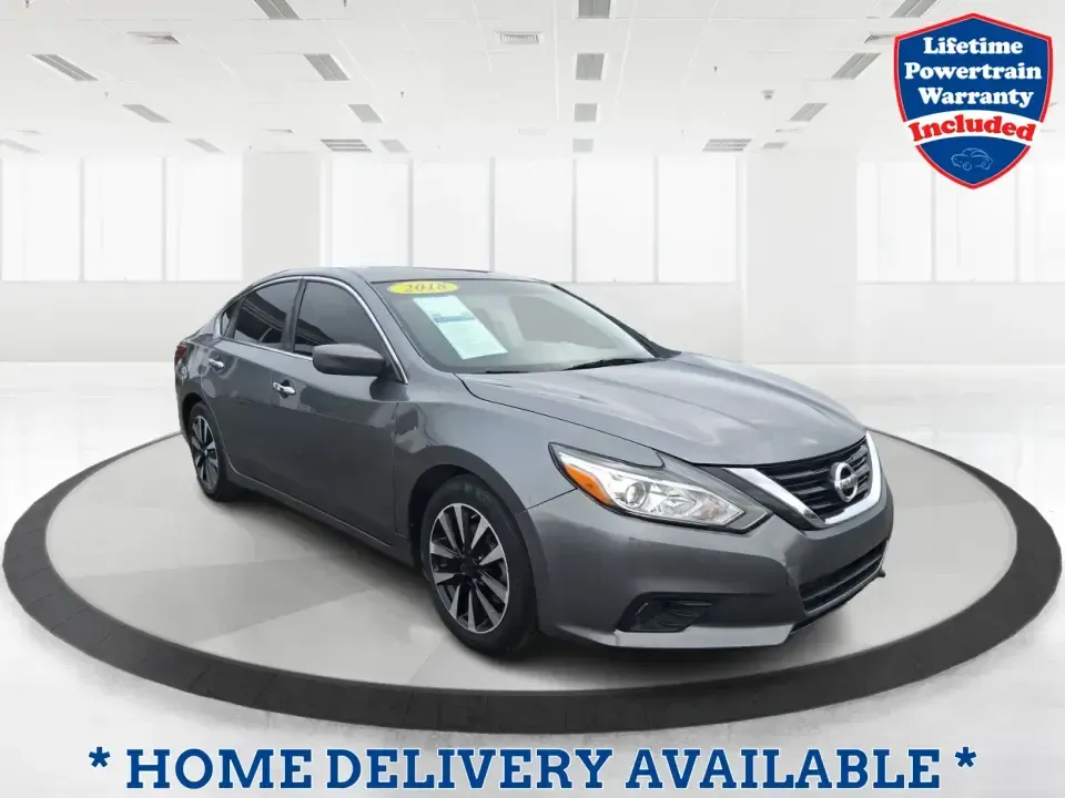 2018 Nissan Altima 2.5 SV (1N4AL3AP0JC) with an 2.5L I-4 DOHC engine, CVT transmission, located at 4508 South Dixie Dr, Moraine, OH, 45439, (937) 908-9800, 39.689976, -84.218452 - Make every mile easier-whether you're tackling a long commute down I75, running kids to practice after school, or planning a weekend day trip to the Miami County Fairgrounds. This 2018 Nissan Altima 2.5 SV in Gun Metallic is the kind of comfortable, efficient sedan that fits real-life schedules in P - Photo#0