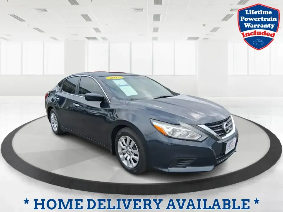 2017 Nissan Altima 2.5 S (1N4AL3AP8HC) with an 2.5L I-4 DOHC engine, CVT transmission, located at 1951 S Dayton Lakeview Rd., New Carlisle, OH, 45344, (937) 908-9800, 39.890999, -84.050255 - Need a dependable sedan that can handle the daily grind from Moraine to downtown Dayton, weekend errands around the Dayton Mall area, and the occasional road trip up I-75 without draining your budget? This 2017 Nissan Altima 2.5 S in eye-catching Storm Blue is built for real life-comfortable for lon - Photo#0