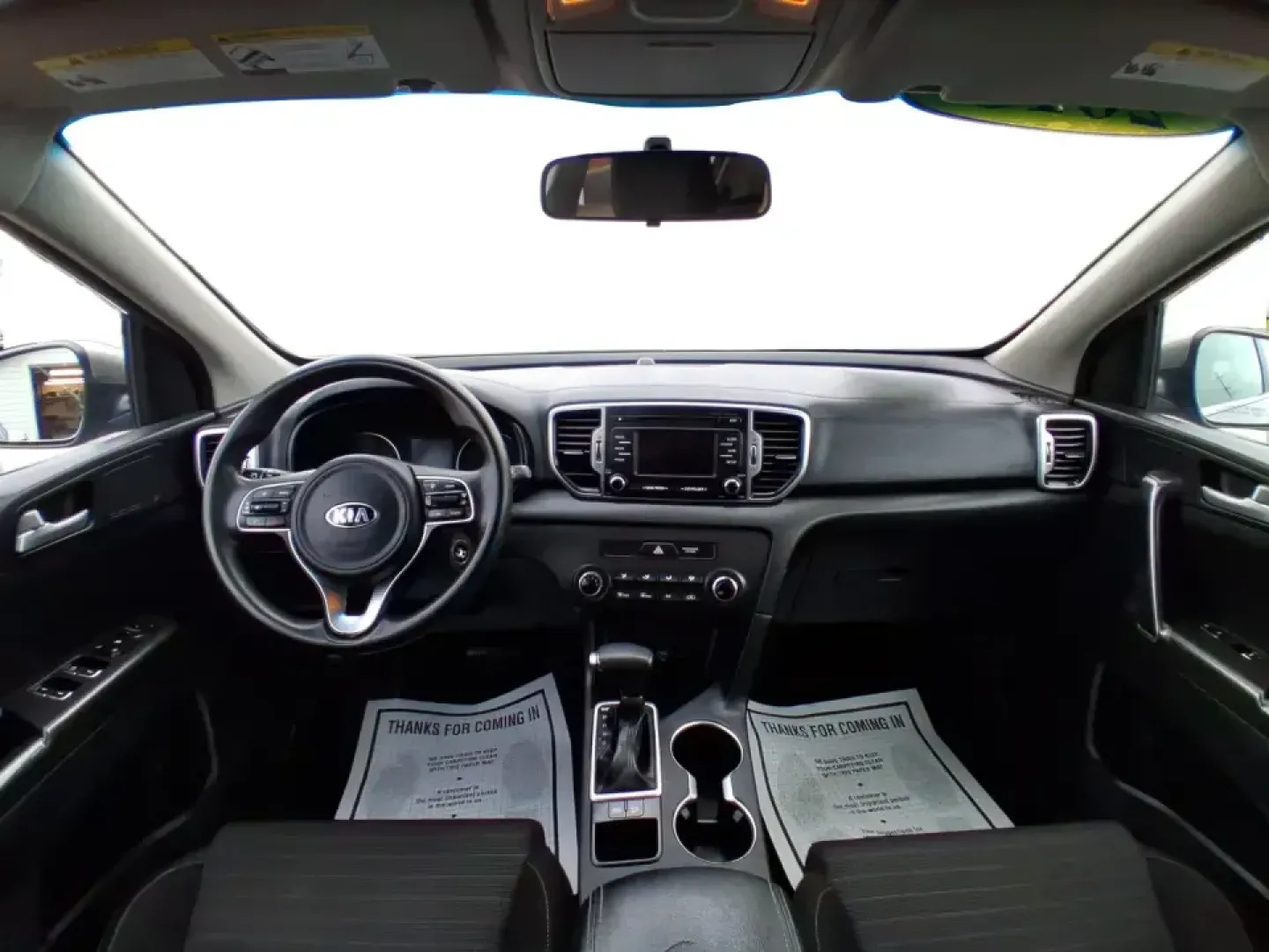 2018 Kia Sportage LX (KNDPM3AC0J7) with an Theta II 2.4L I-4 gasoline direct injection engine, 6A transmission, located at 1099 N County Rd 25A , Troy, OH, 45373, (937) 908-9800, 40.057079, -84.212883 - Weekend road trips to the Miami County Fair, daily commutes down I75, or quick errands between Downtown Troy and the shops near West Main Street-this 2018 Kia Sportage LX is the kind of compact SUV that fits real life. With its versatile crossover layout, confident road manners, and smart cargo spac - Photo#19