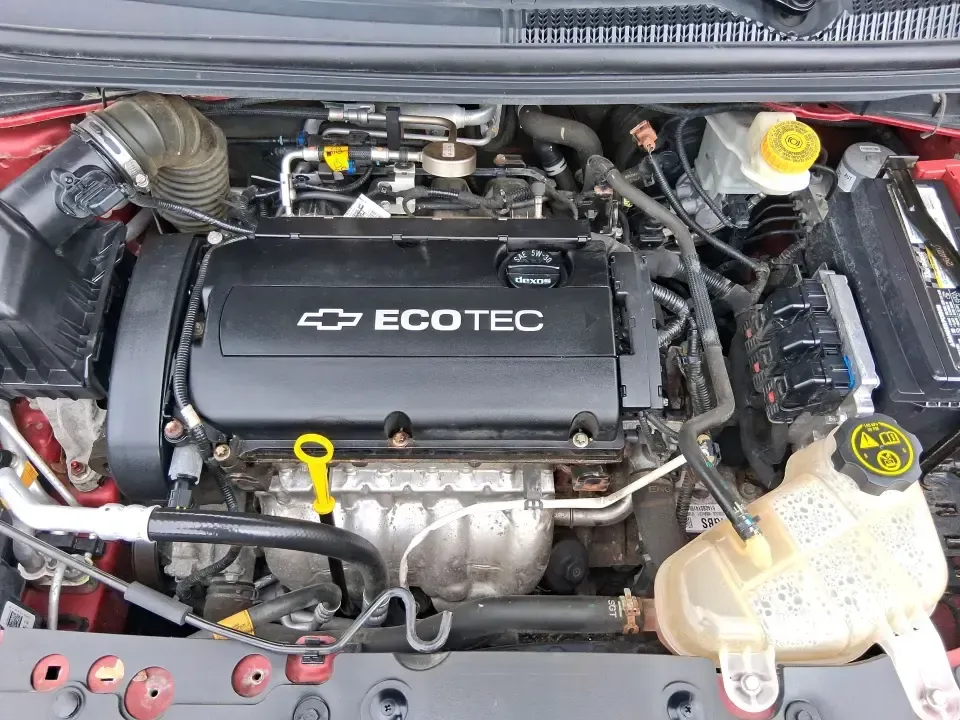 2014 Chevrolet Sonic LT Auto (1G1JC6SH7E4) with an 1.8L L4 DOHC 24V engine, 6-Speed Automatic transmission, located at 1230 East Main St, Xenia, OH, 45385, (937) 908-9800, 39.688026, -83.910172 - Need a smart, easy-to-park commuter that still has room for grocery runs, school backpacks, and weekend getaways to Dayton or the Miami Valley? This 2014 Chevrolet Sonic LT Auto Hatchback delivers the kind of real-world versatility that fits everyday life in Troy-zippy around town, efficient for lon - Photo#11