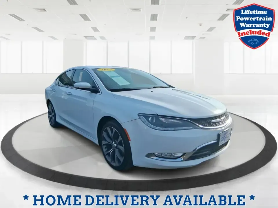 2015 Chrysler 200 C (1C3CCCCG6FN) with an 3.6L V6 DOHC 24V FFV engine, 9-Speed Automatic transmission, located at 4508 South Dixie Dr, Moraine, OH, 45439, (937) 908-9800, 39.689976, -84.218452 - Need a dependable sedan for the daily commute up I75, quick school drop-offs, or a comfortable weekend drive to downtown Piqua and the Great Miami River Trail? This 2015 Chrysler 200 C is the kind of practical-yet-upgraded ride that fits real life-quiet on longer trips, easy to park around local sho - Photo#0