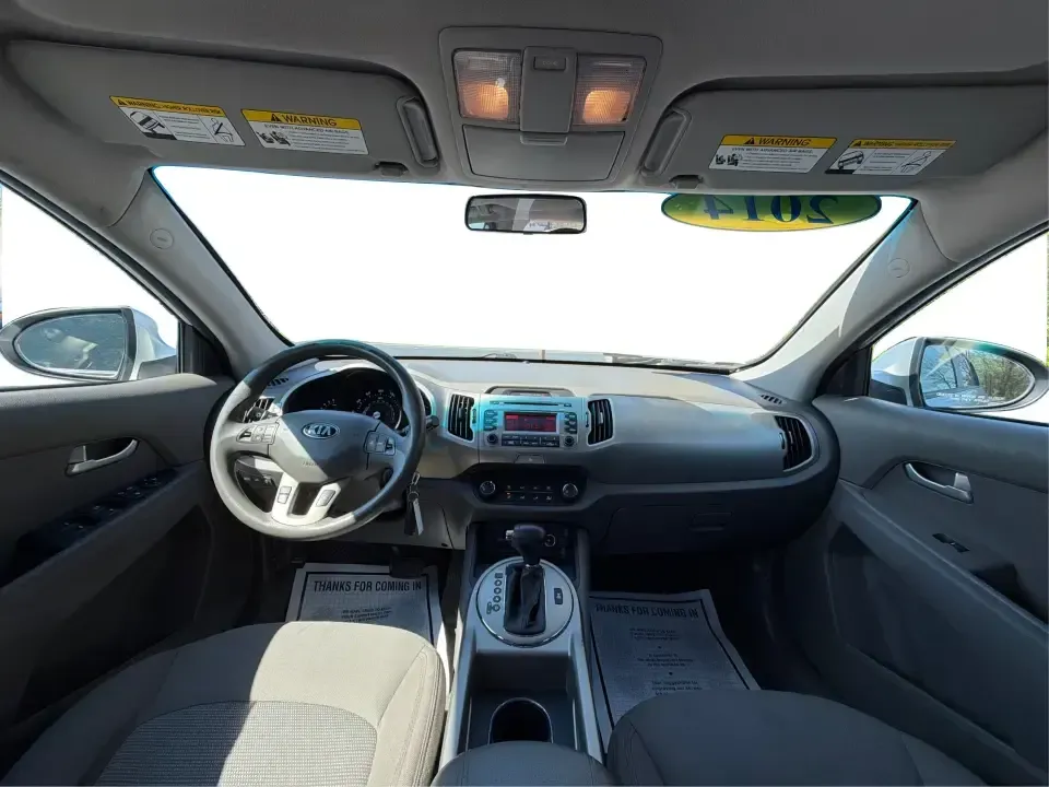 2014 Kia Sportage LX (KNDPBCAC6E7) with an 2.4L V6 DOHC 24V engine, 6-Speed Automatic transmission, located at 1230 East Main St, Xenia, OH, 45385, (937) 908-9800, 39.688026, -83.910172 - **Adventure Awaits: 2014 Kia Sportage LX Ready for Your Next Journey!**<br /> <br /> Are you in search of a reliable vehicle that combines style, comfort, and versatility? Look no further than this 2014 Kia Sportage LX, perfect for weekend getaways, family road trips, or daily commutes. This crossov - Photo#20