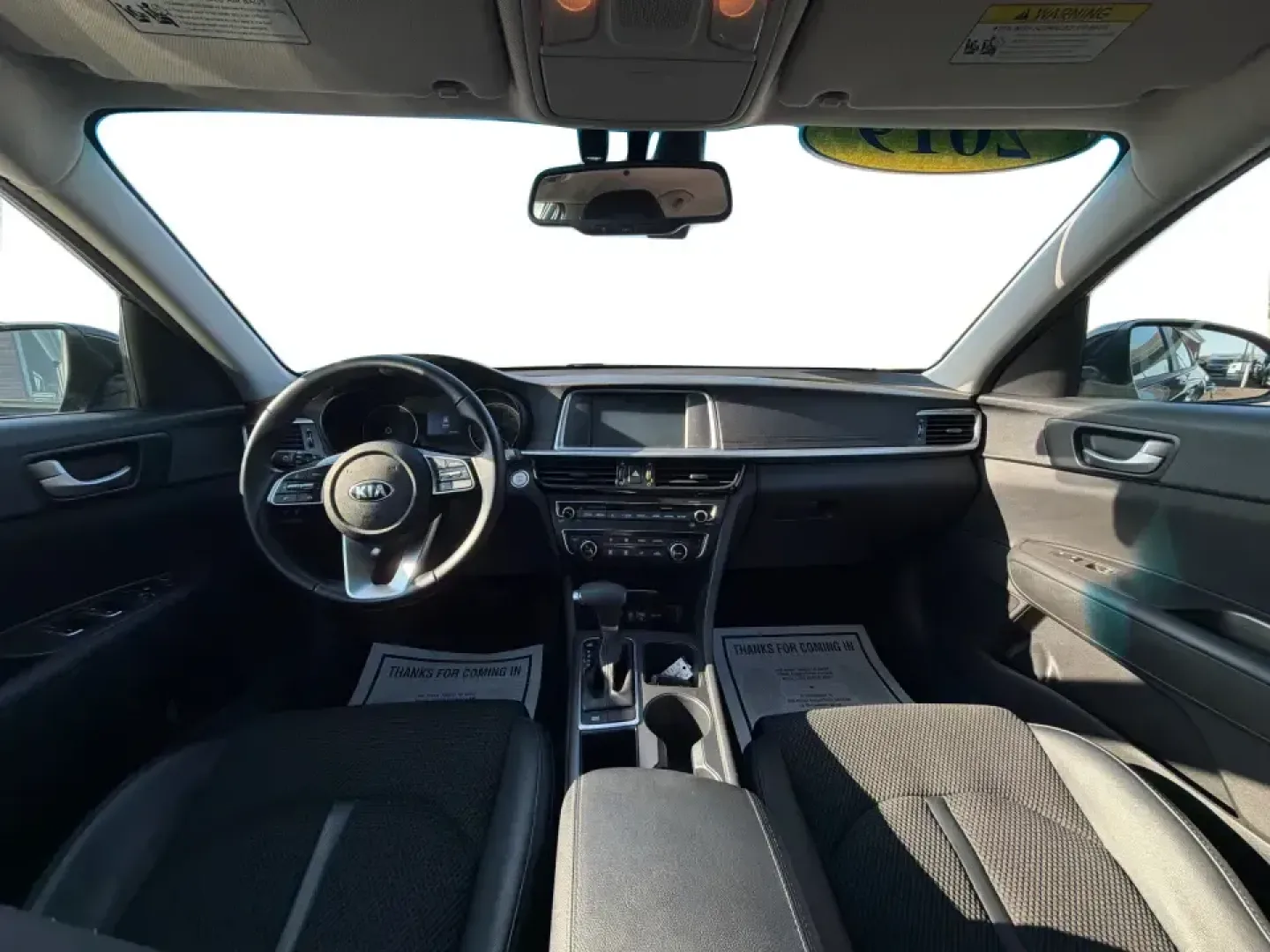 2019 Kia Optima S (5XXGT4L37KG) with an Theta II 2.4L I-4 gasoline direct injection engine, 6A transmission, located at 1099 N County Rd 25A , Troy, OH, 45373, (937) 908-9800, 40.057079, -84.212883 - Need a reliable commuter that still feels stylish for date night downtown, comfortable for weekend trips to Dayton, and efficient for the daily run up I75? This 2019 Kia Optima S in Ebony Black is a smart, budget-friendly sedan that fits real life-whether you're clocking a long work commute, shuttli - Photo#20