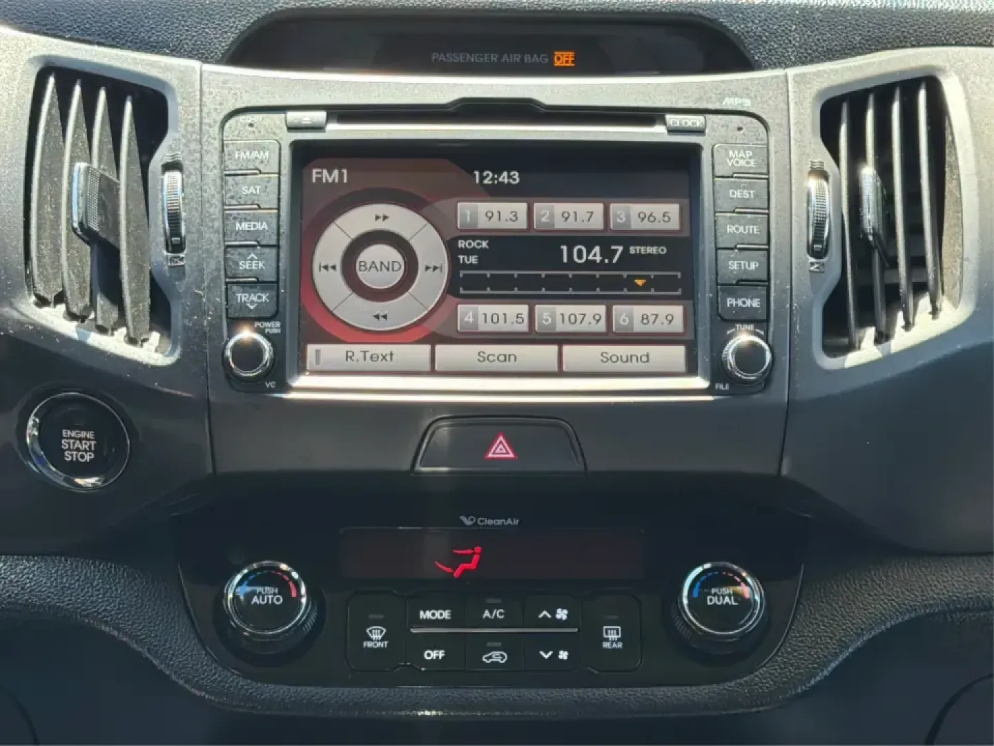 2012 Kia Sportage EX (KNDPC3A28C7) with an 2.4L I-4 DOHC engine, 6-Speed Automatic transmission, located at 880 E. National Road, Vandalia, OH, 45377, (937) 908-9800, 39.891918, -84.183594 - Picture your next week done right: an easy commute down I75, quick school drop-offs, a grocery run in the rain, and a spontaneous weekend trip to Taylorsville MetroPark-all in a compact SUV that feels comfortable, confident, and practical. This 2012 Kia Sportage EX in Twilight Blue is a smart fit fo - Photo#13