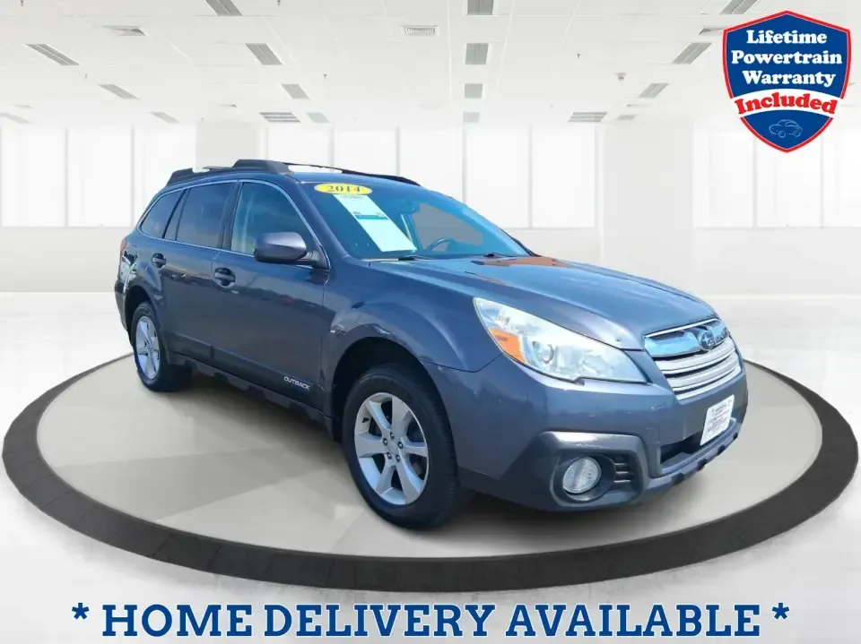 2014 Subaru Outback 2.5i Premium (4S4BRBDC0E3) with an 2.5L H-4 DOHC engine, Continuously Variable Transmission (CVT) transmission, located at 1184 Kauffman Ave, Fairborn, OH, 45324, (937) 908-9800, 39.807072, -84.030914 - Picture your next Ohio weekend: the cargo area packed for a John Bryan State Park hike, the family comfortable on I675, and the confidence to handle rain, slush, and back roads without overthinking it. This 2014 Subaru Outback 2.5i Premium is built for real life in Fairborn-school runs, long commute - Photo#0