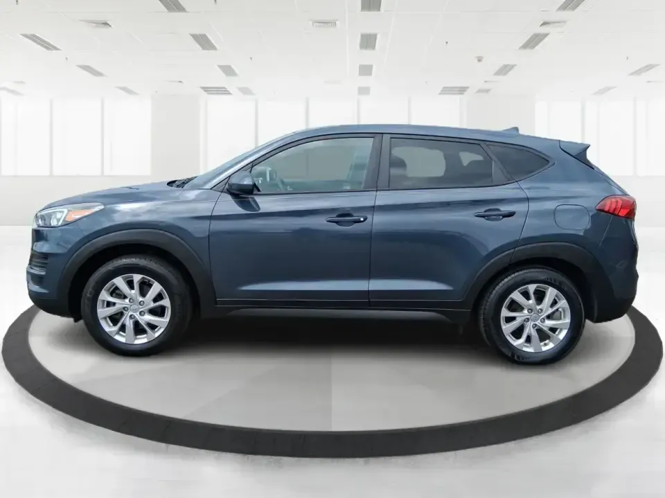 2019 Hyundai Tucson SE (KM8J23A41KU) with an Nu 2L I-4 gasoline direct injection engine, 6A transmission, located at 8750 N County Rd 25A, Piqua, OH, 45356, (937) 908-9800, 40.164391, -84.232513 - Need a practical SUV that can handle the daily school run, a long commute up I75, and weekend trips to the Miami Valley without draining your budget? This 2019 Hyundai Tucson SE in eye-catching Dusk Blue is built for real life in Piqua, Ohio-easy to park, comfortable for passengers, and ready for ev - Photo#5