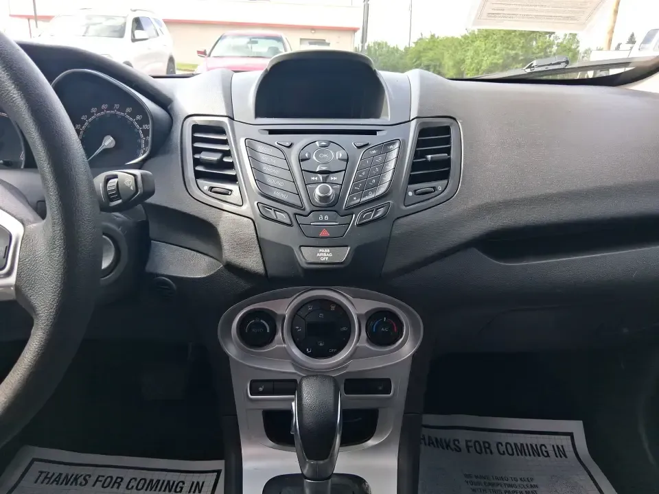 2019 Ford Fiesta SE (3FADP4EJ8KM) with an 1.6L I-4 DOHC engine, located at 401 Woodman Dr, Riverside, OH, 45431, (937) 908-9800, 39.760899, -84.123421 - Need a smart, easy-to-park hatchback for busy Riverside life-whether you're commuting down I-675, running errands near Wright-Patterson AFB, or squeezing into tight spots around The Greene in Beavercreek? This 2019 Ford Fiesta SE Hatchback in Shadow Black is built for real-world driving: efficient, - Photo#13