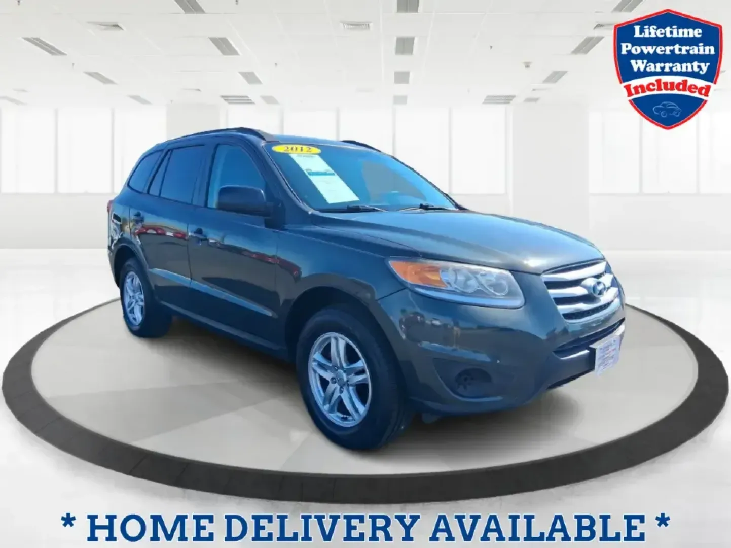 2012 Hyundai Santa Fe GLS (5XYZGDABXCG) with an 2.4L I-4 DOHC engine, 6-Speed Automatic transmission, located at 8750 N County Rd 25A, Piqua, OH, 45356, (937) 908-9800, 40.164391, -84.232513 - Pack up the kids, load the groceries, and head out for a weekend escape-this 2012 Hyundai Santa Fe GLS is the kind of SUV that fits real life in West Central Ohio. Whether you're commuting up N County Rd 25A toward Troy, running errands near downtown Piqua, or planning a road trip out past the Great - Photo#0