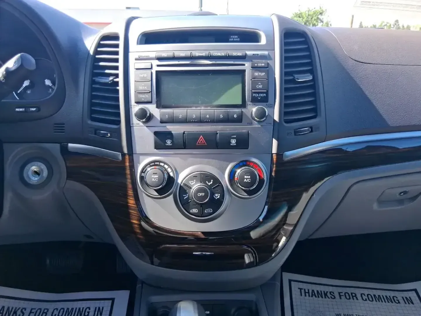 2012 Hyundai Santa Fe GLS (5XYZGDABXCG) with an 2.4L I-4 DOHC engine, 6-Speed Automatic transmission, located at 8750 N County Rd 25A, Piqua, OH, 45356, (937) 908-9800, 40.164391, -84.232513 - Pack up the kids, load the groceries, and head out for a weekend escape-this 2012 Hyundai Santa Fe GLS is the kind of SUV that fits real life in West Central Ohio. Whether you're commuting up N County Rd 25A toward Troy, running errands near downtown Piqua, or planning a road trip out past the Great - Photo#13