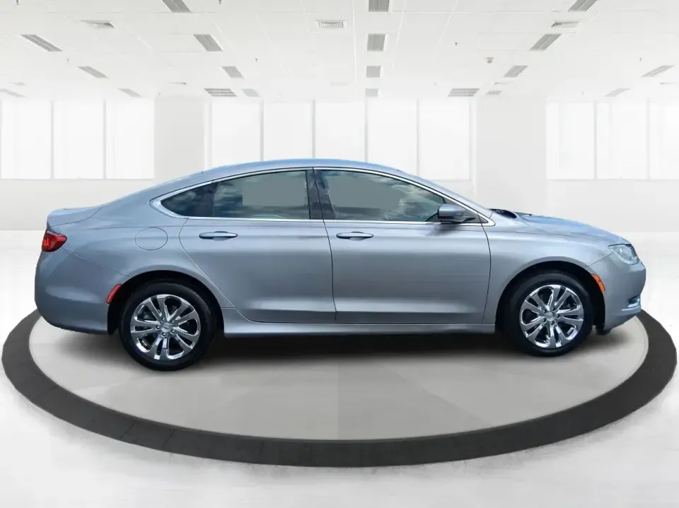 2015 Chrysler 200 Limited (1C3CCCAB5FN) with an 2.4L L4 DOHC 16V engine, 9-Speed Automatic transmission, located at 1099 N County Rd 25A , Troy, OH, 45373, (937) 908-9800, 40.057079, -84.212883 - Need a comfortable, efficient sedan for the daily commute from Troy to Dayton, quick errands along N County Rd 25A, or a weekend road trip down I-75? This 2015 Chrysler 200 Limited in Billet Silver Metallic Clearcoat fits real-life driving with a refined cabin, modern tech, and practical space for f- Photo#1