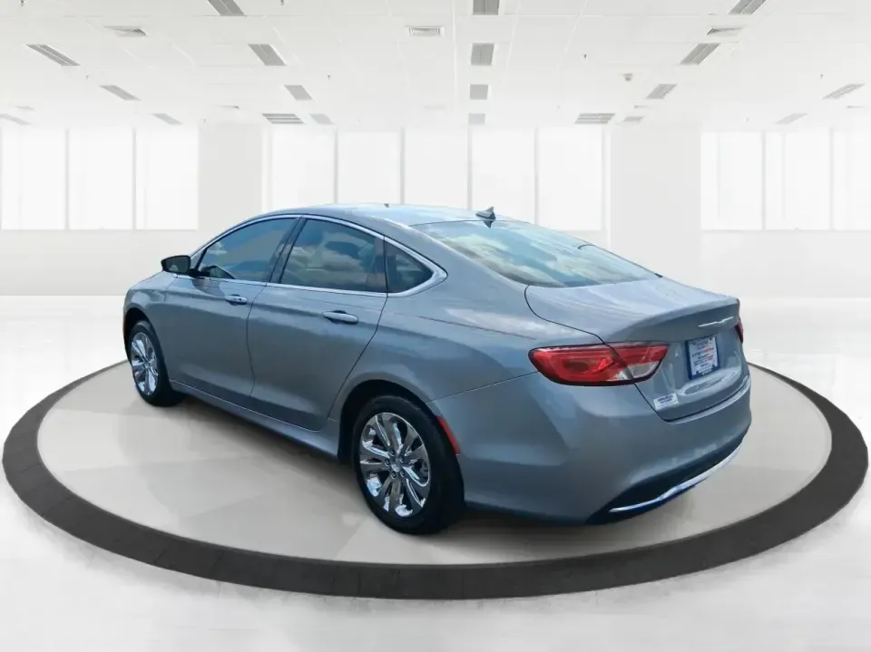 2015 Chrysler 200 Limited (1C3CCCAB5FN) with an 2.4L L4 DOHC 16V engine, 9-Speed Automatic transmission, located at 1099 N County Rd 25A , Troy, OH, 45373, (937) 908-9800, 40.057079, -84.212883 - Need a comfortable, efficient sedan for the daily commute from Troy to Dayton, quick errands along N County Rd 25A, or a weekend road trip down I-75? This 2015 Chrysler 200 Limited in Billet Silver Metallic Clearcoat fits real-life driving with a refined cabin, modern tech, and practical space for f- Photo#4