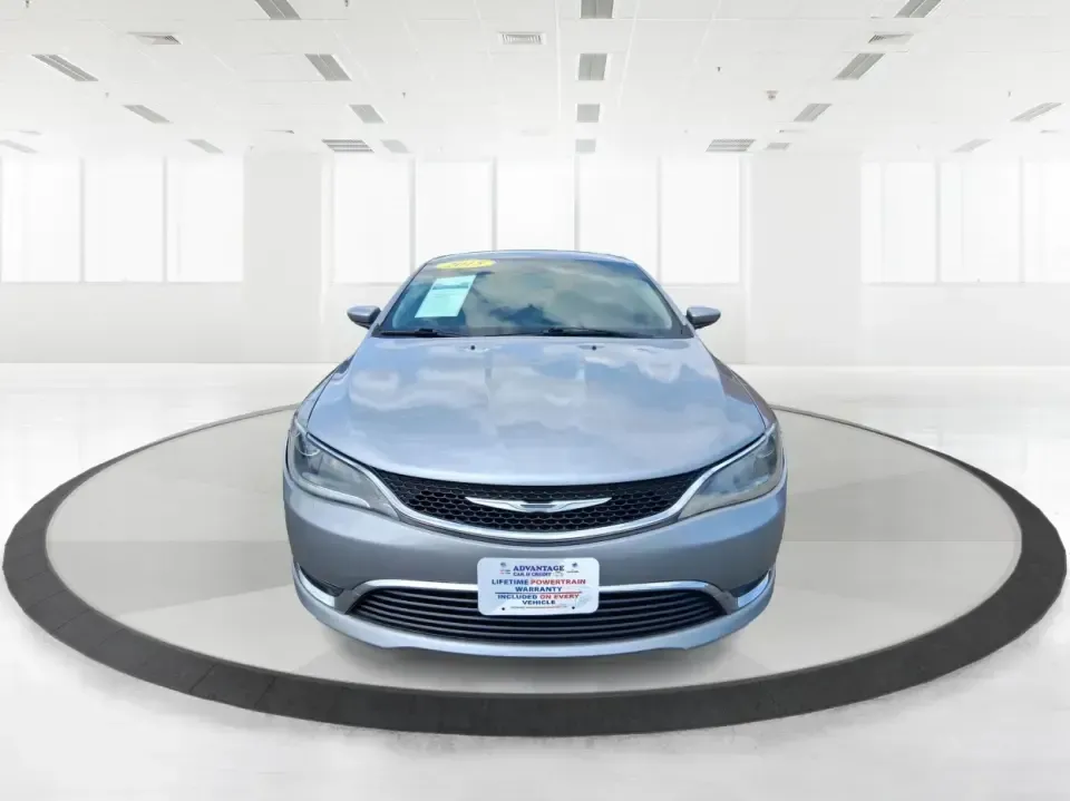 2015 Chrysler 200 Limited (1C3CCCAB5FN) with an 2.4L L4 DOHC 16V engine, 9-Speed Automatic transmission, located at 1099 N County Rd 25A , Troy, OH, 45373, (937) 908-9800, 40.057079, -84.212883 - Need a comfortable, efficient sedan for the daily commute from Troy to Dayton, quick errands along N County Rd 25A, or a weekend road trip down I-75? This 2015 Chrysler 200 Limited in Billet Silver Metallic Clearcoat fits real-life driving with a refined cabin, modern tech, and practical space for f- Photo#7