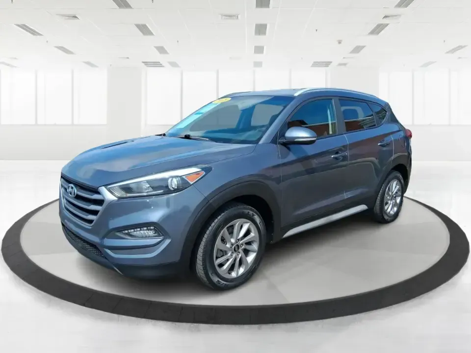 2018 Hyundai Tucson SEL Plus (KM8J33A4XJU) with an Nu 2L I-4 gasoline direct injection engine, 6A transmission, located at 1230 East Main St, Xenia, OH, 45385, (937) 908-9800, 39.688026, -83.910172 - Need a do-it-all SUV that fits real life in Greene County-school runs, long commutes to Dayton, and weekend getaways to John Bryan State Park-without sacrificing comfort or confidence? This 2018 Hyundai Tucson SEL Plus in Coliseum Gray is built for drivers who want practical space, modern tech, and - Photo#8