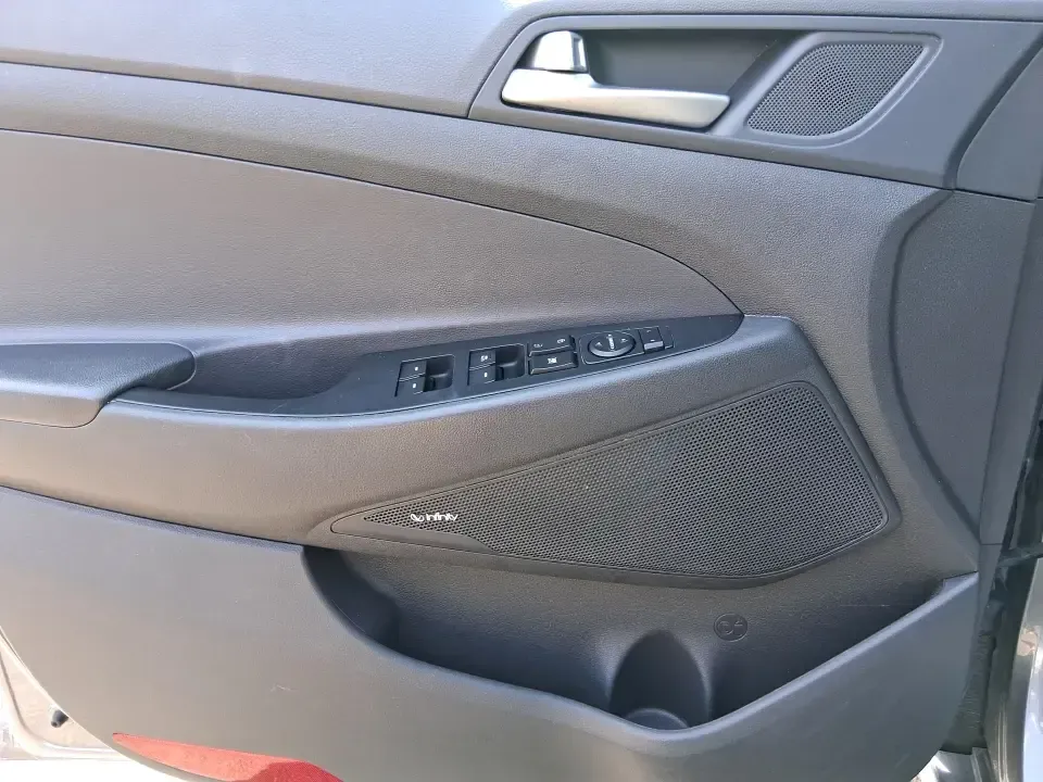 2018 Hyundai Tucson SEL Plus (KM8J33A4XJU) with an Nu 2L I-4 gasoline direct injection engine, 6A transmission, located at 1230 East Main St, Xenia, OH, 45385, (937) 908-9800, 39.688026, -83.910172 - Need a do-it-all SUV that fits real life in Greene County-school runs, long commutes to Dayton, and weekend getaways to John Bryan State Park-without sacrificing comfort or confidence? This 2018 Hyundai Tucson SEL Plus in Coliseum Gray is built for drivers who want practical space, modern tech, and - Photo#18