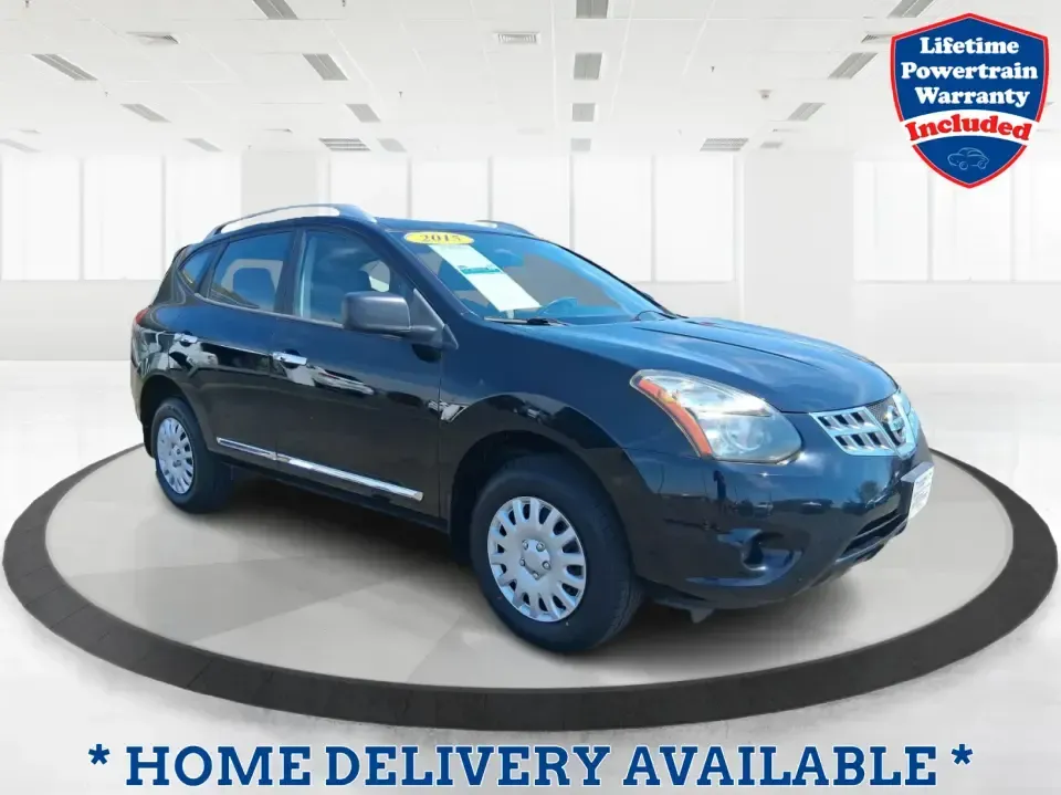 2015 Nissan Rogue S (JN8AS5MV4FW) with an 2.5L I-4 DOHC engine, Continuously Variable Transmission transmission, located at 401 Woodman Dr, Riverside, OH, 45431, (937) 908-9800, 39.760899, -84.123421 - Pack up the kids, load the groceries, or point the nose toward a weekend getaway-this 2015 Nissan Rogue S is the kind of practical SUV that fits real life in Riverside. With confident all-weather capability, flexible cargo space, and everyday comfort, it's ideal for commuters running up and down I-6 - Photo#0