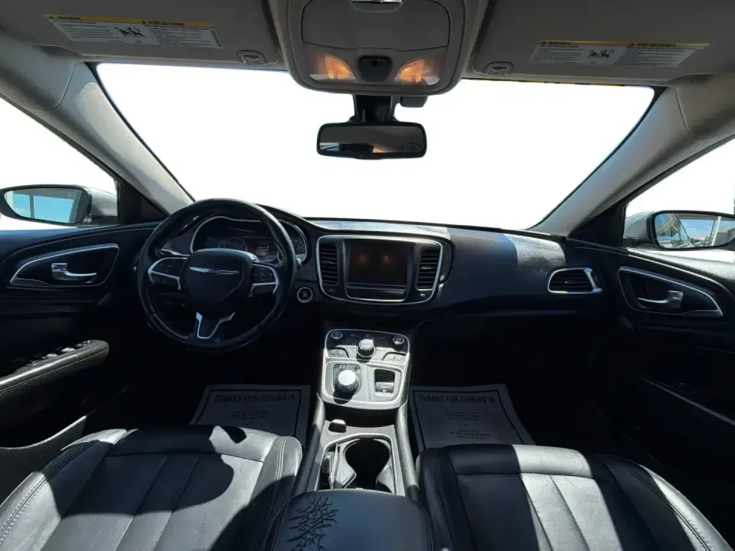 2016 Chrysler 200 Limited Platinum (1C3CCCABXGN) with an 2.4L L4 DOHC 16V engine, 9A transmission, located at 1230 East Main St, Xenia, OH, 45385, (937) 908-9800, 39.688026, -83.910172 - Picture your next weekday commute down I675 or a smooth evening drive past Wright State University-quiet cabin, premium touches, and the kind of comfort that makes errands, school drop-offs, and date nights feel effortless. This 2016 Chrysler 200 Limited Platinum in Billet Silver Metallic Clearcoat - Photo#21