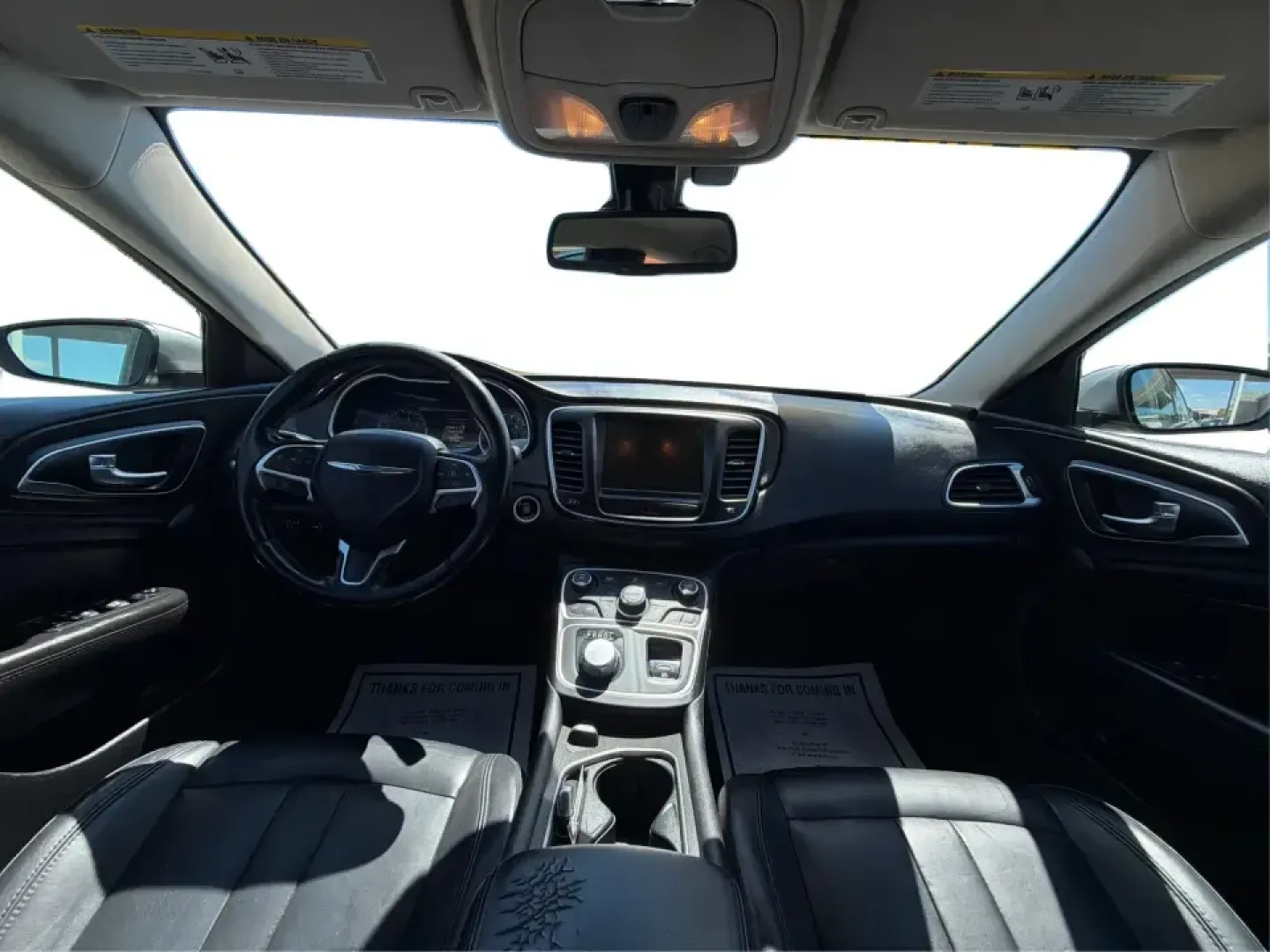 2016 Chrysler 200 Limited Platinum (1C3CCCABXGN) with an 2.4L L4 DOHC 16V engine, 9A transmission, located at 1230 East Main St, Xenia, OH, 45385, (937) 908-9800, 39.688026, -83.910172 - Picture your next weekday commute down I675 or a smooth evening drive past Wright State University-quiet cabin, premium touches, and the kind of comfort that makes errands, school drop-offs, and date nights feel effortless. This 2016 Chrysler 200 Limited Platinum in Billet Silver Metallic Clearcoat - Photo#22