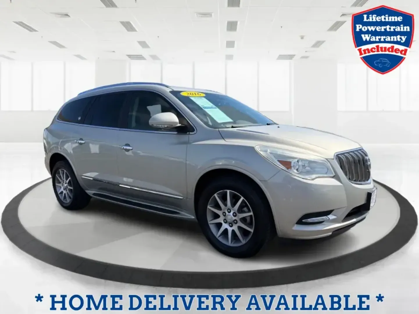 2016 Buick Enclave Leather (5GAKVBKD6GJ) with an 3.6L V-6 gasoline direct injection engine, 6-Speed Automatic Overdrive transmission, located at 1184 Kauffman Ave, Fairborn, OH, 45324, (937) 908-9800, 39.807072, -84.030914 - Need one vehicle that can handle school drop-offs, grocery runs, and a weekend road trip down I-75 without feeling cramped? This 2016 Buick Enclave Leather in Iridium Metallic is built for real-life family logistics and comfortable commuting around Moraine, Dayton, and the Miami Valley-offering thre - Photo#0