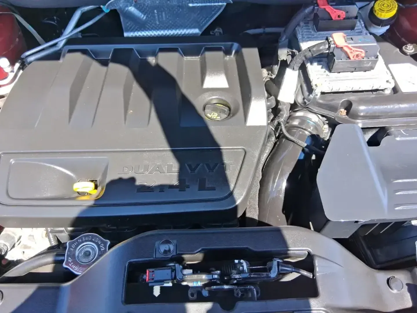 2015 Jeep Patriot Latitude 4WD (1C4NJRFB0FD) with an 2.4L L4 DOHC 16V engine, located at 401 Woodman Dr, Riverside, OH, 45431, (937) 908-9800, 39.760899, -84.123421 - Weekday commuting on I675, weekend runs to Eastwood MetroPark, or a packed-up family road trip toward Yellow Springs-this Deep Cherry Red Crystal Pearlcoat 2015 Jeep Patriot Latitude 4WD is built for the kind of life that doesn't stay parked. With SUV versatility, confident four-wheel drive, and sea- Photo#11